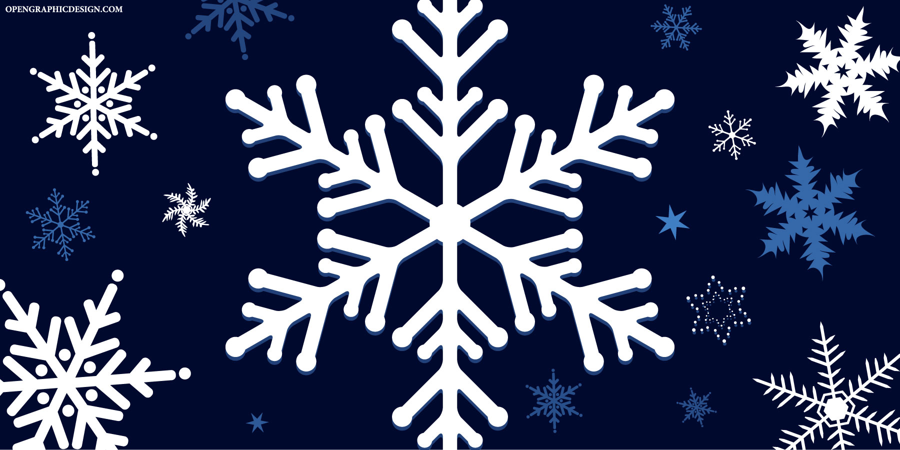 free vector snowflake clipart